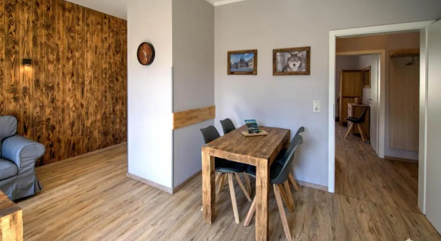 Апартаменты c 1 комнатой Auszeit im Harz Haus 1 Wohnung Feuerstein