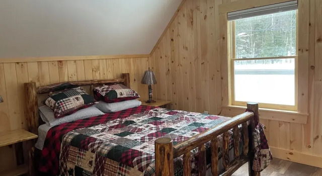 Back Lake Lodges Lazy Bear Cabin, Rezervasyon Otel Dixville Notch ABD