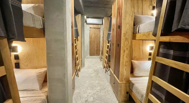 Кровать в общем номере Nectar Hotel, Cafe, Cowork - Adults Only