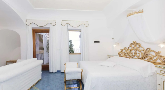 Люкс с видом на море Hotel Conca d'Oro