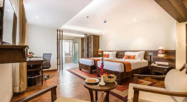 Двухместный номер Deluxe Ramada by Wyndham Kathmandu Dhumbarahi