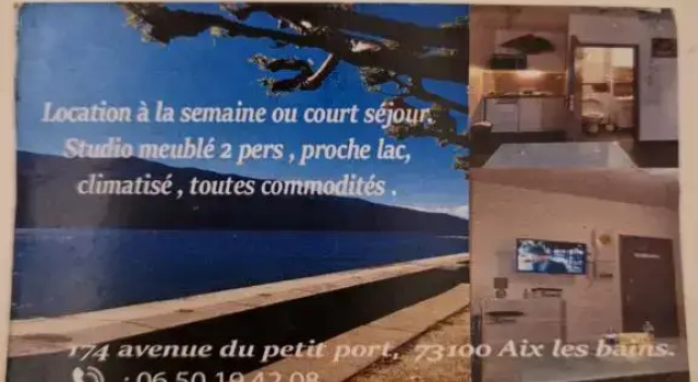 studio meublé au RDC , proche lac, Забронировать Хостел Хостелы Экс-ле-Бен, Хостел