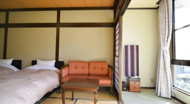 Двухместный номер с видом на горы Hotel Yamabuki