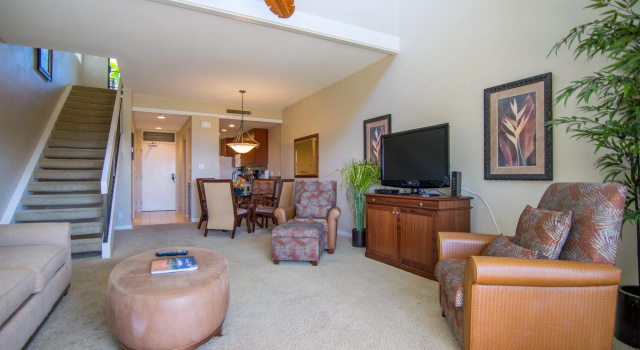 Вилла c 1 комнатой с частичным видом на океан Kapalua Villas Maui