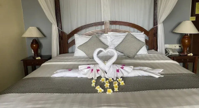 Номер Deluxe с балконом Puri Wirata Dive Resort and Spa Amed