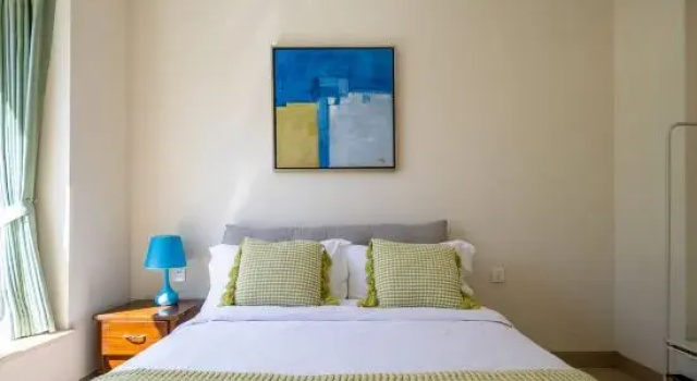 Люкс с 4 комнатами с балконом и с видом на сад Sea Breeze・Seaview Homestay