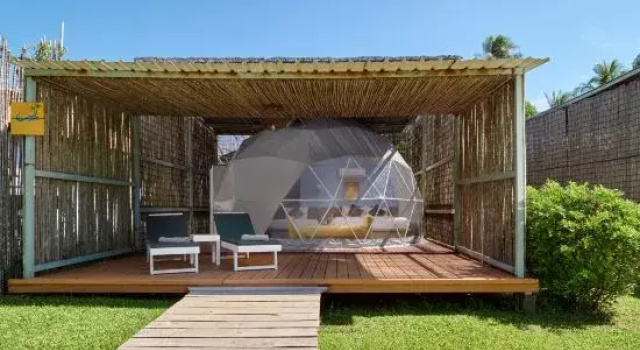 Семейный люкс с видом на море Koh Sdach Resort by EHM