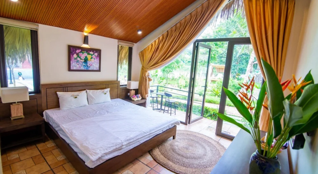 Бунгало c 1 комнатой с видом на сад May Tropicall Villas