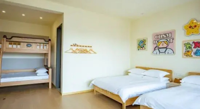 Люкс Shuaiwa Club Homestay (Shanghai Jinshan North Station Huakai Seaside Ecological Park)