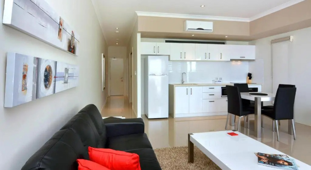 Апартаменты Цокольный этаж c 1 комнатой Bunbury Seaview Apartments