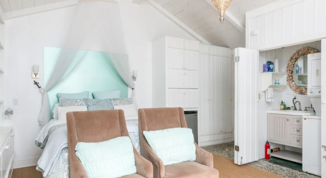 1395 Virginia Road Cottage Unit B Studio Bedroom 1 Bathroom Cottage, Забронировать Дом для отпуска Монтесито Санта-Барбара