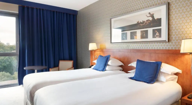Двухместный номер Superior с видом на реку Crowne Plaza Lyon - Cité Internationale
