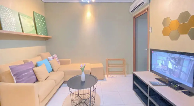 Gorgeous 2Br At Grand Setiabudi Apartment