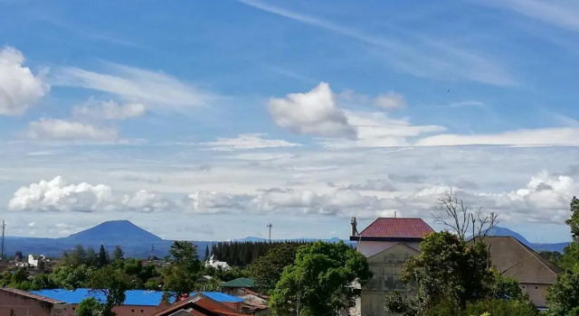 Кровать в общем номере Smiley's Homestay