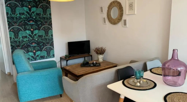 Апартаменты Apartamento Residencial Al Andalus 117, La Barrosa, Chiclana, Incluye parking a unos metros del mar