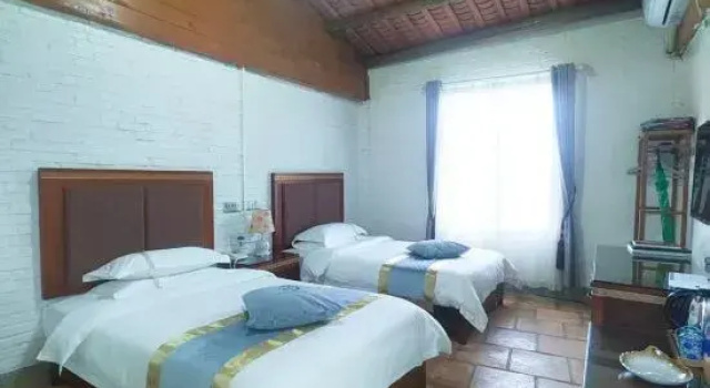 Люкс с видом на внутренний двор Yingxi Fenglin Corridor Kowloon Eco-tourism Holiday House