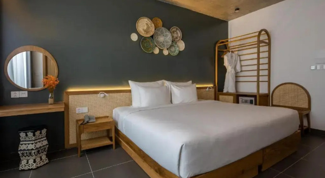 Двухместный номер Deluxe с видом на город Leaf Beachfront Hotel Da Nang