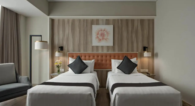 Двухместный номер Deluxe Grand Orchardz Hotel Rajawali Kemayoran
