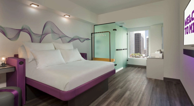 Двухместный номер Premium YOTEL Miami