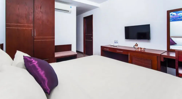 Luksusowy dwuosobowy pokój Golden Sun Hotel & Apartment by New Sky