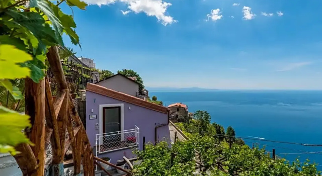 Номер Standard с видом на море Albergo Diffuso Bacco Furore