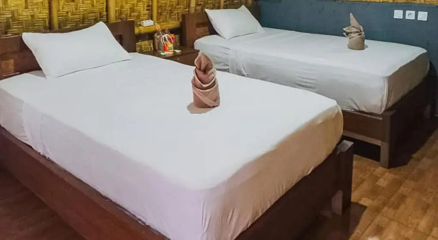 Двухместный номер Standard Villa Bambu Rinjani & Restaurant