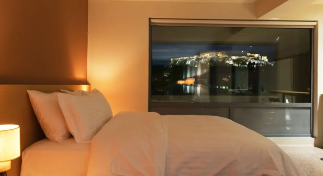 Апартаменты Deluxe с балконом Downtown Boutique Apartments Acropolis View