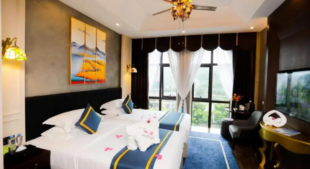 Двухместный номер Standard с красивым видом из окна ROY Sean Castle Resort Inn-Zhangjiajie Tianmenshan Cableway Branch