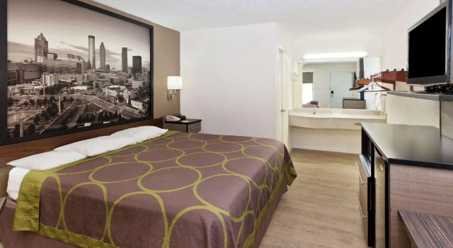 Standard- dobbelt værelse Super 8 by Wyndham Ringgold/Chattanooga Area