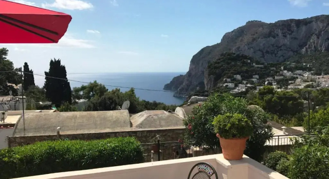 Двухместный номер Standard с видом на море La Reginella Capri