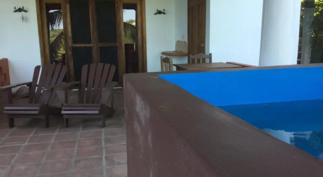 Suite uitzicht op zee Posada Arigalan