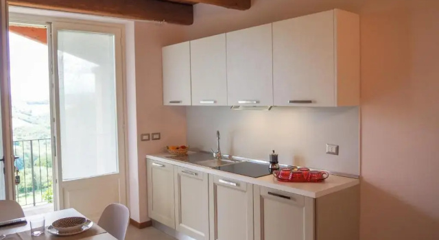 Апартаменты с видом на бассейн Country House Ca'Balsomino