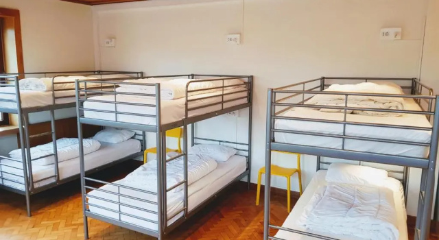Кровать в общем номере (мужской номер) City Hostel Bergen