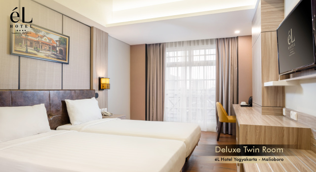 Двухместный номер Deluxe eL Hotel Yogyakarta Malioboro
