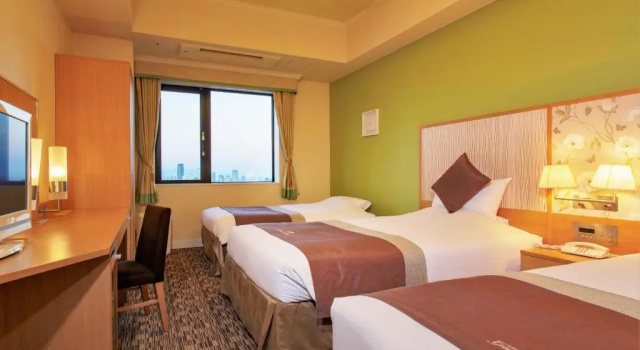 Трёхместный номер Hotel Monterey Grasmere Osaka