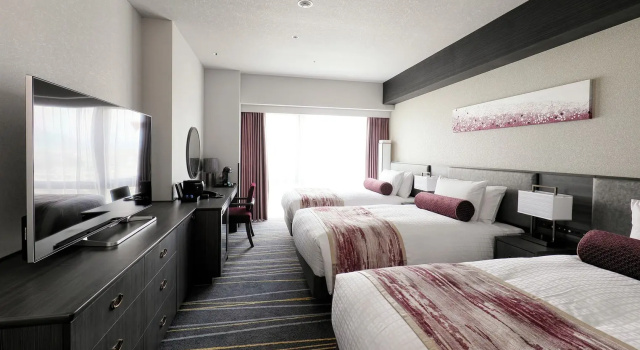 Трёхместный номер Executive DoubleTree by Hilton Kyoto Station