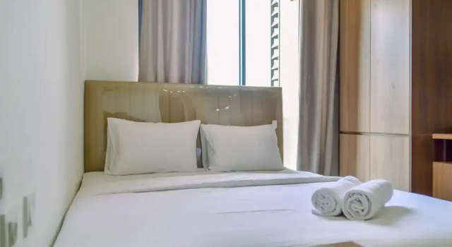 Fully Furnished with Modern Design Studio Sky House BSD Apartment, Брондау Бутик қонақ үй Legok қаласындағы жүзу бассейні бар қонақ үйлер, Жүзу бассейні