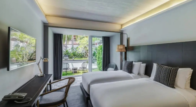 Двухместный номер Standard с видом на бассейн KIRI HOTEL Chiang Mai