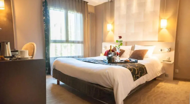 Двухместный номер Privilege Logis Hôtel Restaurant Le Fruitier