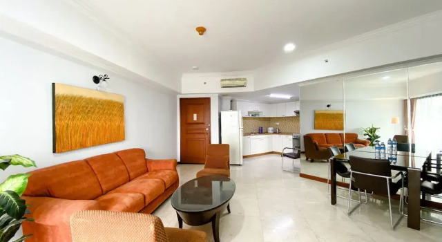 Wonderful And Homey 3Br Sudirman Tower Condominium Apartment, Забронировать Апартаменты/квартира Отели в центре Сетиабуди, в центре