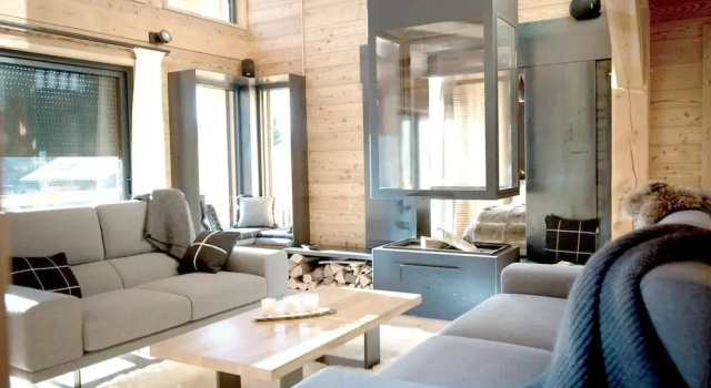 Chalet With 4 Bedrooms in Samoëns, With Wonderful Mountain View, Furni, Забронировать Шале Отели Гранда Массива с парковкой, Парковка
