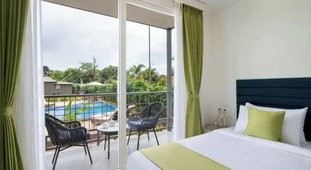 Номер Deluxe Stone Wood Hotel Amboli