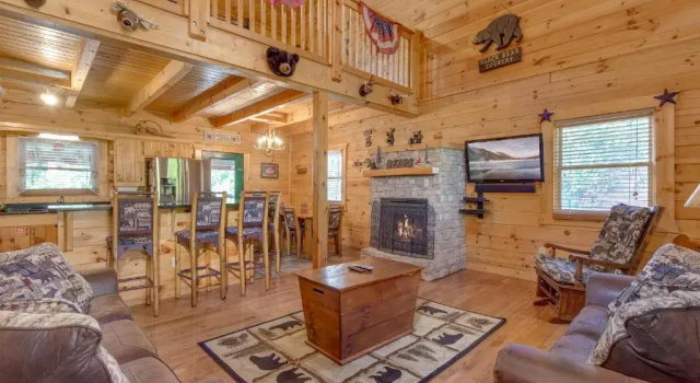 Mountain Dreams, 4 Bedrooms, Sleeps 11, Pool Access, Game Room, Hot Tub, Забронировать Апартаменты/квартира Отели Great Smoky Mountains National Park с парковкой, Парковка