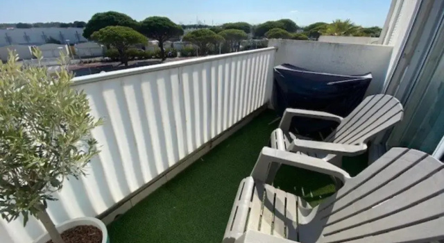Апартаменты Port Camargue plage sud, Appartement P2 de 35m²