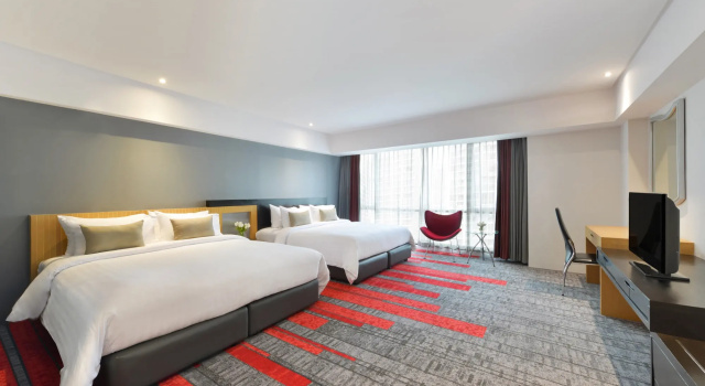Номер Grand Deluxe Отель BelAire Bangkok