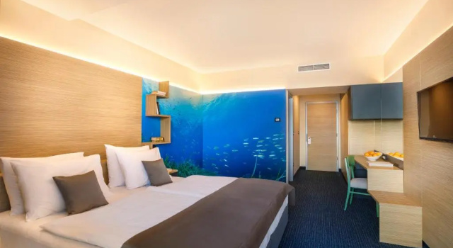 Двухместный номер Superior с балконом и с видом на море Hotel Ičići - by Liburnia Hotels & Villas