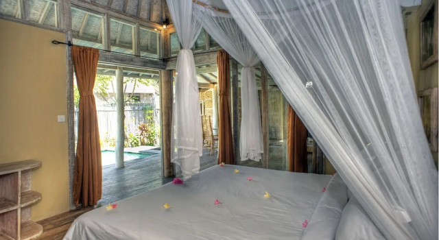 Вилла Deluxe с 2 комнатами с балконом Les Villas Ottalia Gili Trawangan