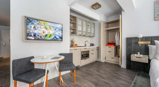 17john: Queen Studio Apartment - Disability Access, Забронировать Апартаменты/квартира Нью-Йорк Нью-Йоркская агломерация