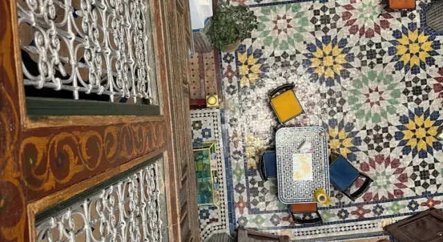 Riad Dar Fes source bleue luxury home, Boek Hotel Hotels in Fez met ontbijt, Ontbijt