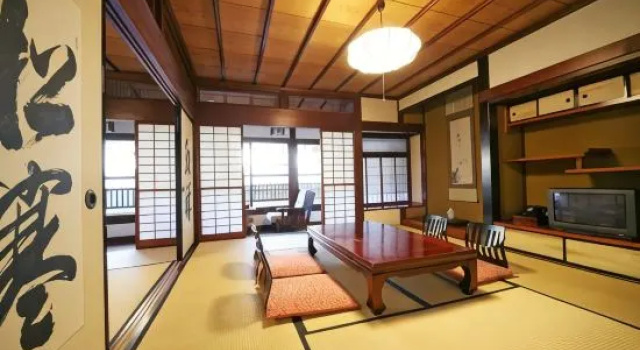 Номер Standard с видом на реку Houshi Onsen Chojukan